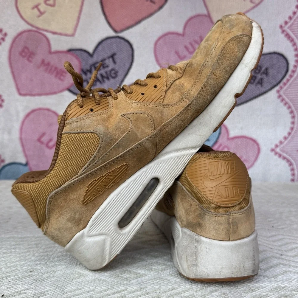 Size 11.5‎ - Nike Air Max 90 Ultra 2.0 Wheat (2018) Sneaker 924447-700 Beige